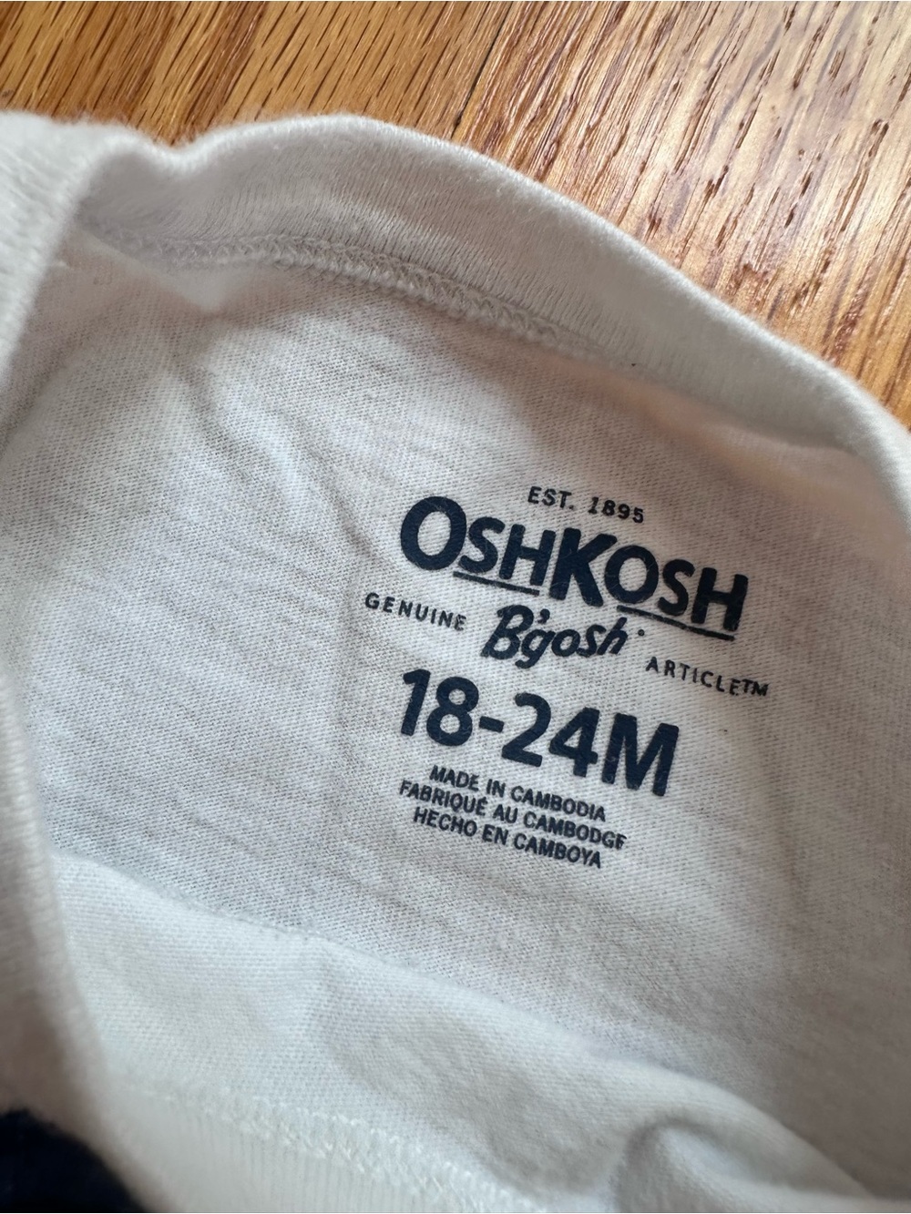 Bundle Of 5 T-shirts Sweater Sz 18-24 Months Oshkosh Old Navy Jumping Beans - Picture 4 of 16